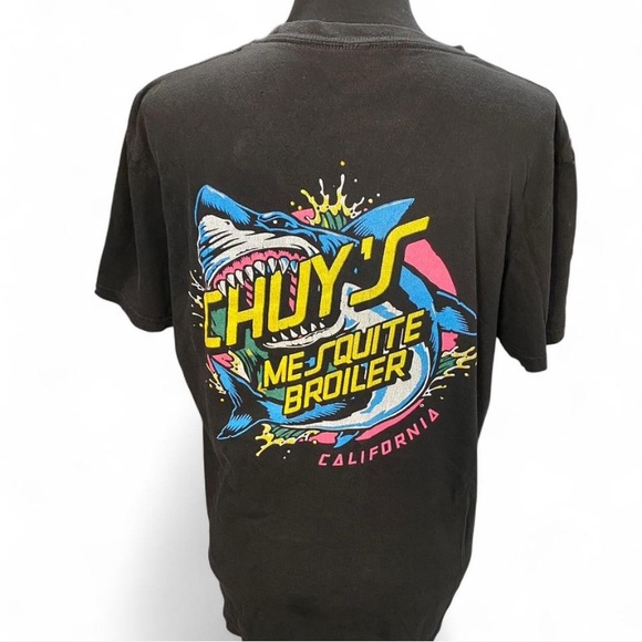 Chuy’s Black Graphic T-Shirt - Picture 1 of 7